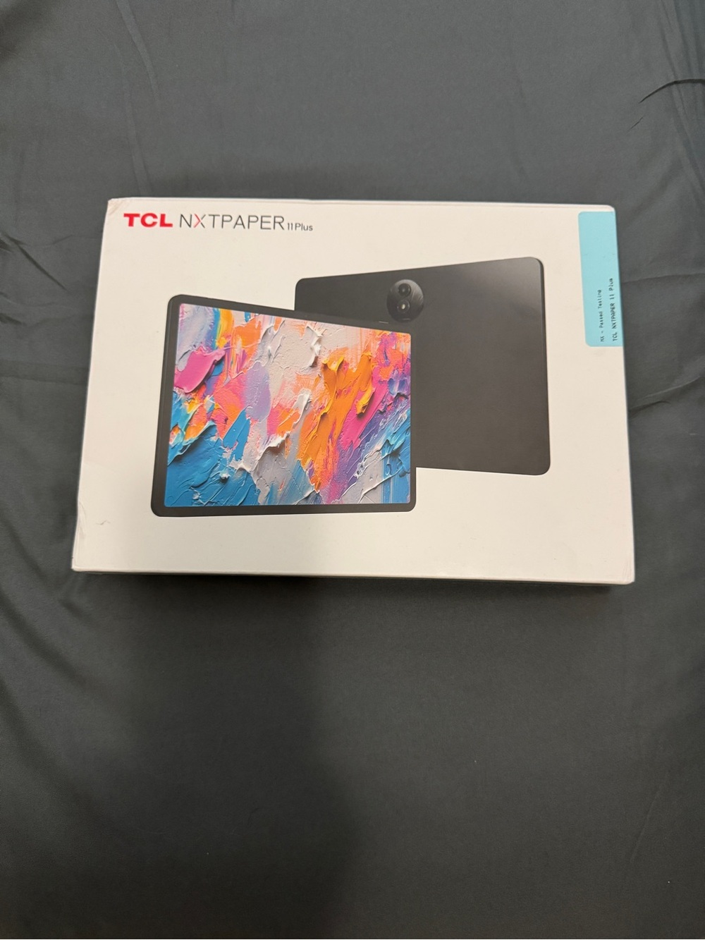 TCL NXTpaper II Plus Tablet - Black with Colorful Display